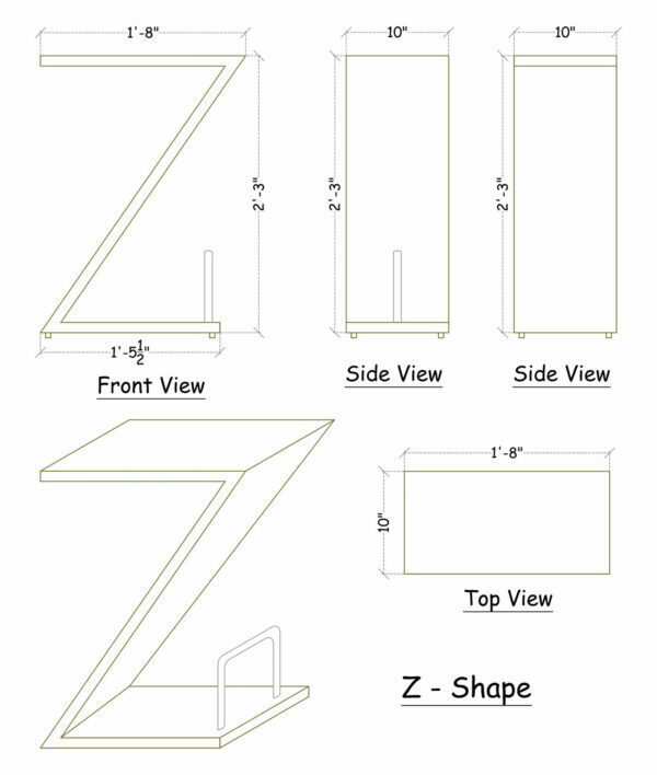 the Z Shape table